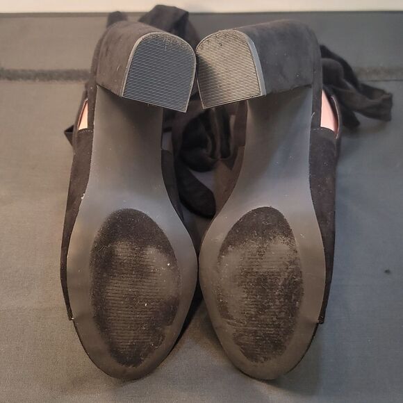 BRAND NEW JUSTBAF BLOCK-HEEL WIDTH OPEN-TOE LACE-UP SANDAL - Picture 14 of 16